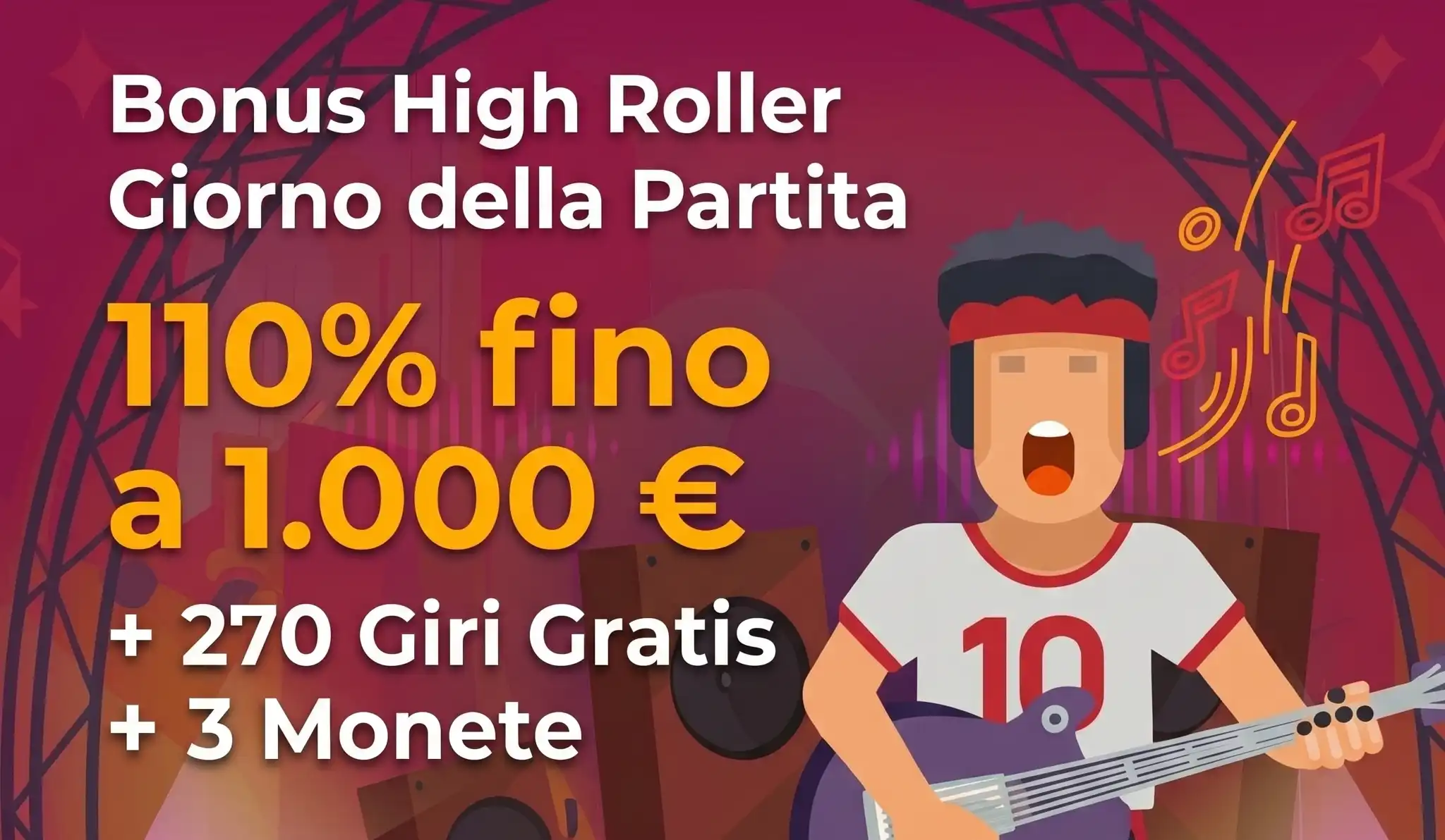 Bonus e condizioni high roller di Rolling Slots Casino